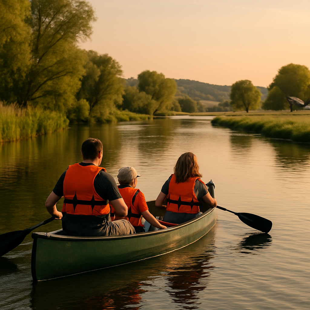 Natur- und Flusslandschaften erleben mit Saale-Kanu-Events