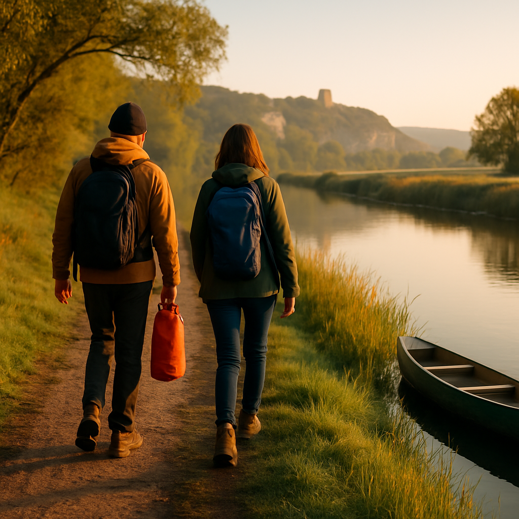 Wandern und Spaziergänge mit Saale-Kanu-Events erleben